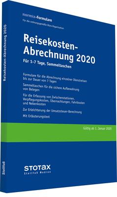 预订【德语】 Reisekosten-Abrechnung 2020, fur 1-7 Tage