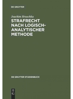 按需印刷DEG Strafrecht nach logisch analytischer Methode[9783110105292]