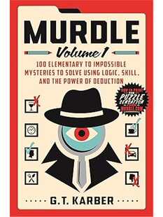 现货 Elementary 英文原版 100 谋杀谜团1：用逻辑推理能力破解100个谜团 Volume Murdle