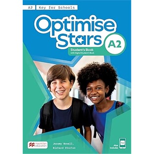 Book 优化之星 Student 现货 with Digital 学生用书附应用及数字学生用书Optimise and Stars App