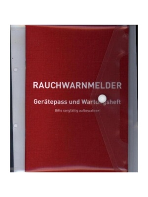 预订不退不换德语Rauchwarnmelder Ger?tepass und Wartungsheft:Mit selbstdurchschreibendem Einbau- und Inbetriebnahme-Proto