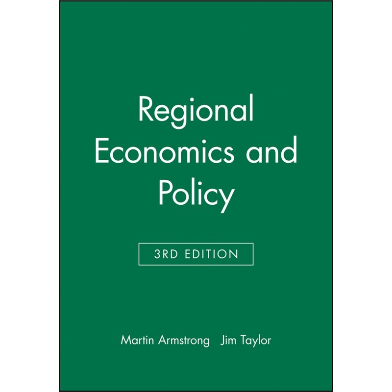 预订regional economics and policy