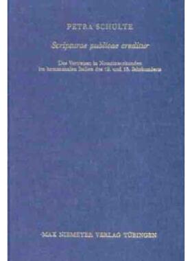 按需印刷不退不换DEG Scripturae publicae creditur[9783484821019]