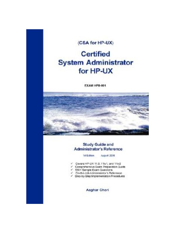 按需印刷不退不换Certified System Administrator for HP-UX[9781424322824]