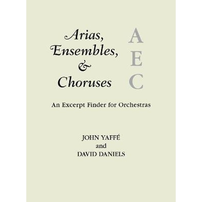 预订不退不换Arias, Ensembles, & Choruses