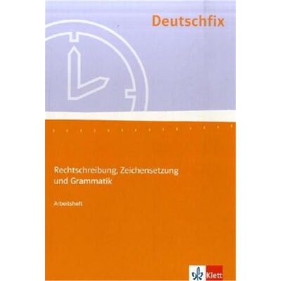 预订【德语】 Deutschfix. Rechtschreibung, Zeichensetzung und Grammatik[9783128038049]
