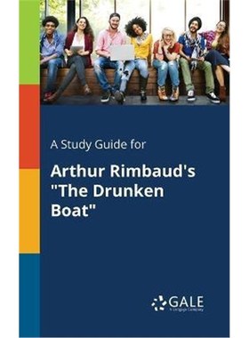 按需印刷A Study Guide for Arthur Rimbaud's 