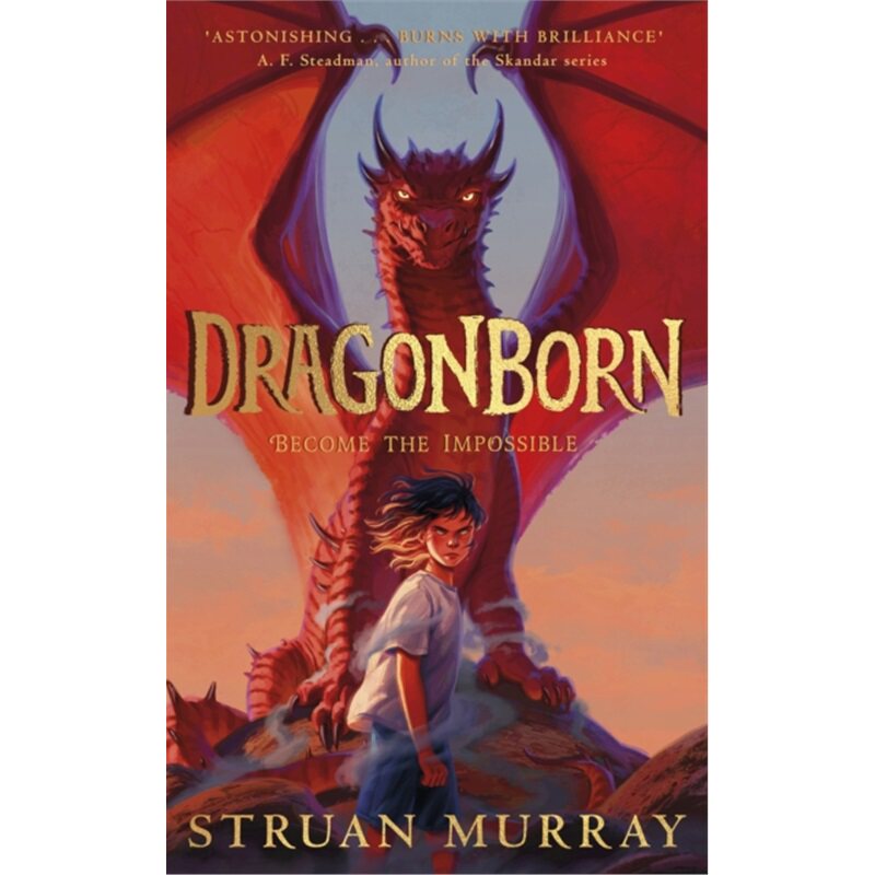 现货 龙裔 奇幻小说 Dragonborn 英文原版 Struan Murray 奇幻冒险故事 畅销流行小说