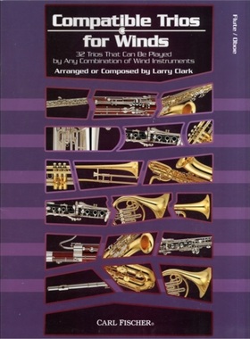 预订Compatible Trios for Winds[9780825890086]
