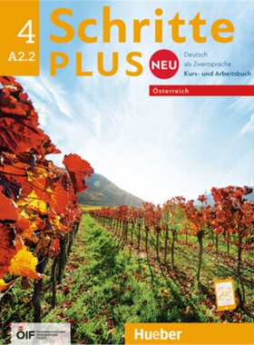 预订【德语】 Schritte plus Neu 4 - Österreich[9783194010802]