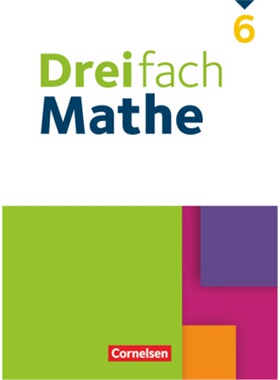 预订【德语】 Dreifach Mathe - Ausgabe 2021 - 6. Schuljahr[9783060436095]