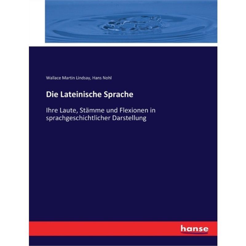 预订【德语】Die Lateinische Sprache[9783337320164]