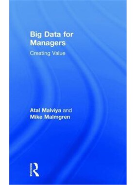 按需印刷不退不换Big Data for Managers:Creating Value[9781138593060]