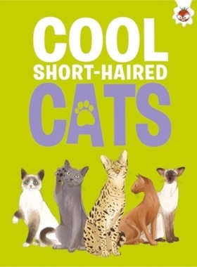 预订Cool Short-Haired Cats[9781835693445]