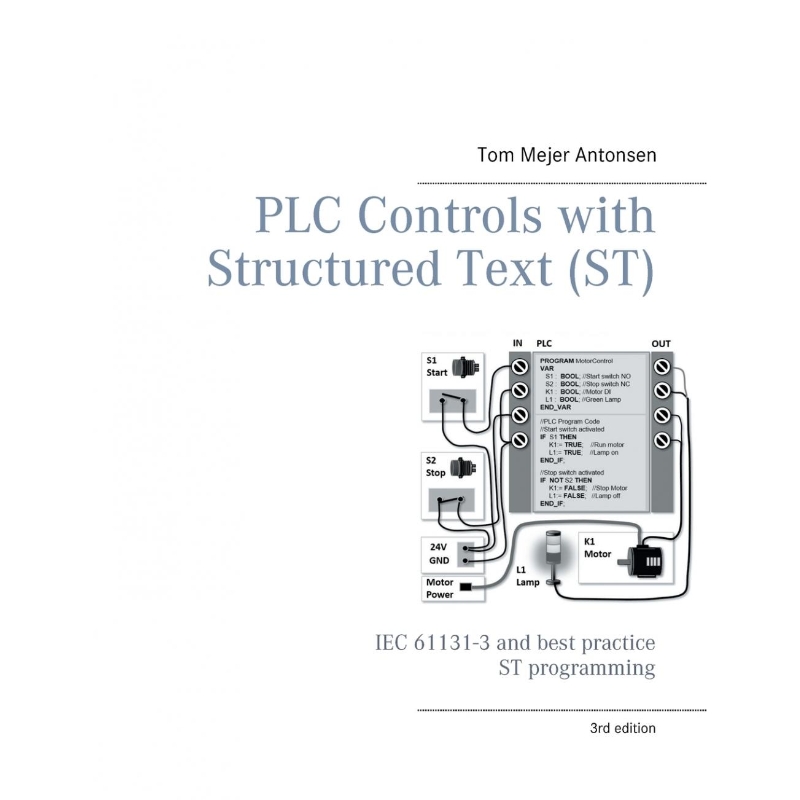 按需印刷PLC Controls with Structured Text (ST), V3 Monochrome[9788743026365]