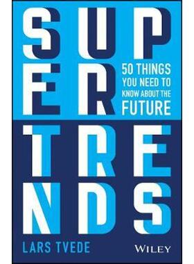 按需印刷不退不换Supertrends:50 Things you Need to Know About the Future[9781119646839]