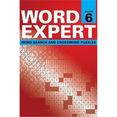 按需印刷Word Expert Volume 6:Word Search and Crossword Puzzles[9781682801550]
