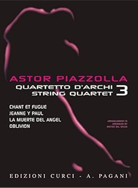 现货Astor Piazzolla for String Quartet Vol.3  [9790215903999]上海外文