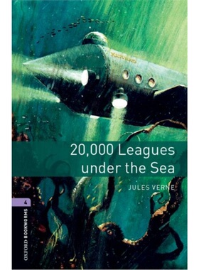 现货 牛津书虫分级读物 OBWL 3E Level 4: Twenty Thousand Leagues 删减版 英文原版 青少年读物