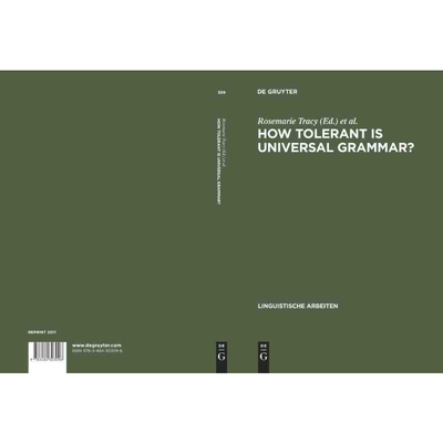 预订不退不换DGYT How tolerant is universal grammar?