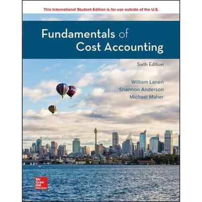 预订ISE Fundamentals of Cost Accounting