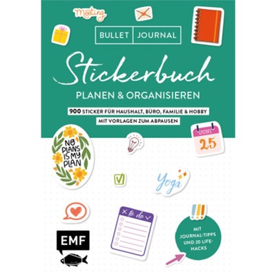 预订【德语】Bullet Journal - Stickerbuch - Planen & organisieren:900 praktische Sticker für