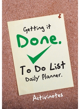 按需印刷Getting it Done. To Do List Daily Planner[9781683212331]