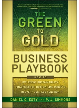 预订不退不换Green to Gold Business Playbook[9780470590751]