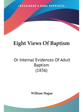 按需印刷Eight Views Of Baptism[9781120614612]