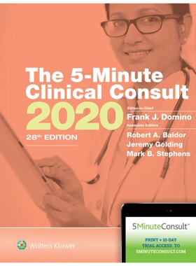 预订不退不换5-Minute Clinical Consult 2020