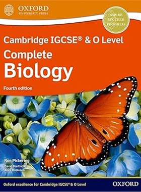 现货Cambridge IGCSE? & O Level Complete Biology: Student Book Fourth Edition[9781382005760]