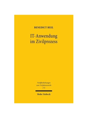 预订【德语】IT-Anwendung im Zivilprozess:Untersuchung zur Anwendung künstlicher Intelligenz im Recht und zum strukturie