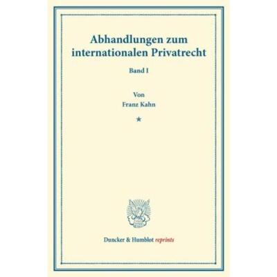 预订【德语】 Abhandlungen zum internationalen Privatre