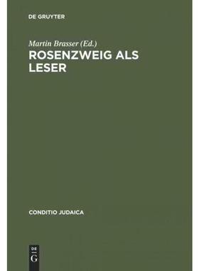 按需印刷DEG Rosenzweig als Leser[9783484651449]