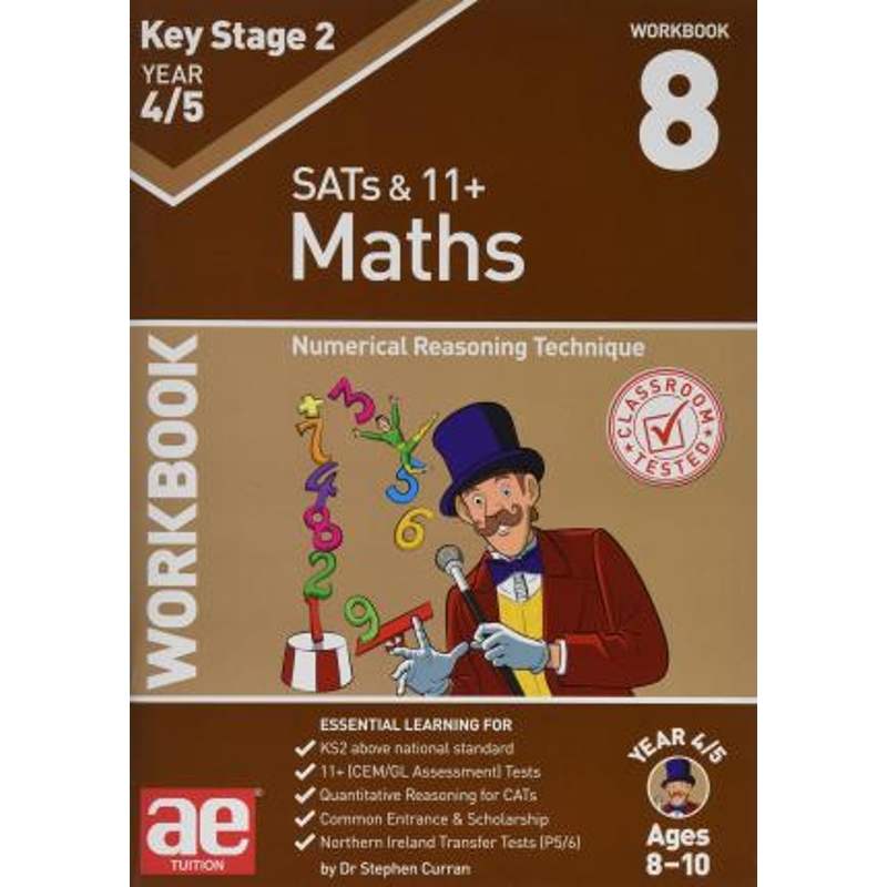 预订KS2 Maths Year 4/5 Workbook 8:Numerical Reasoning Technique
