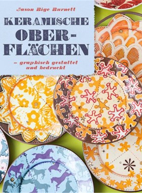 预订【德语】Keramische Oberflächen - grafisch gestaltet und bedruckt: