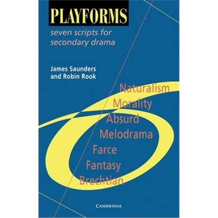 预订Playforms:Seven Scripts for Secondary Drama