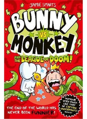 现货 Bunny vs Monkey 兔子大战猴子 and the League of Doom