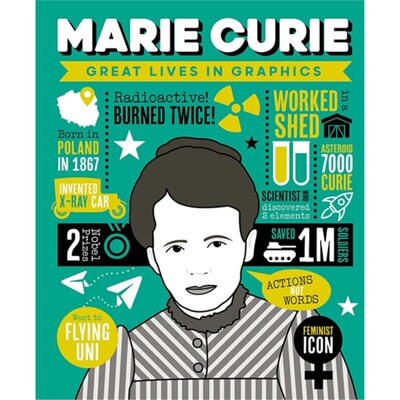 预订Great Lives in Graphics: Marie Curie[9781787081338]