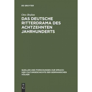 按需印刷DEG Das deutsche Ritterdrama des achtzehnten Jahrhunderts[9783110994087]