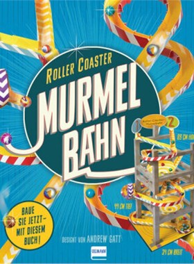 预订【德语】Roller Coaster - Murmelbahn:Baue sie jetzt - mit diesem Buch!