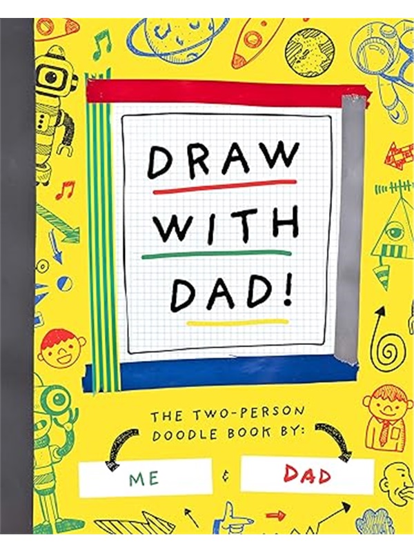 Draw with Dad!: The Two-Person Doodle Book[9781638190264]