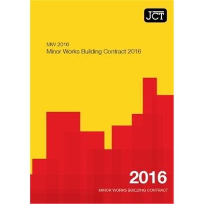 预订不退不换JCT:Minor Works Building Contract 2016 (MW)