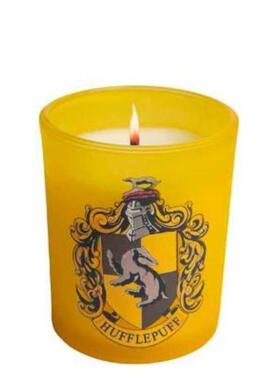 现货 Harry Potter: Hufflepuff Scented Glass Candle (8 oz)   蜡烛 哈利波特