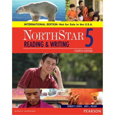 现货 北星阅读与写作 学生用书5 Northstar Reading and Writing Student Book 5 英文原版 上海外文 9780134049786