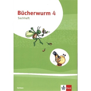预订不退不换德语 Bücherwurm Sachunterricht 4. Ausgabe für Sachsen[9783123108495]