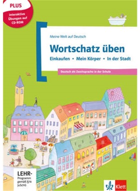 预订【德语】 Wortschatz üben: Einkaufen - Mein Körper - In der Stadt, m. CD-ROM[9783126748926]