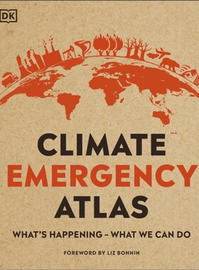 现货Climate Emergency Atlas 气候紧急状态地图集 英文原版 外文书店 [9780241446430]