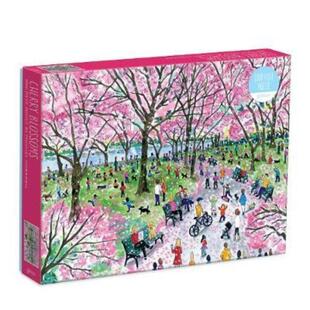 Blossoms Cherry 1000 Piece 拼图 预订Michael Puzzle Storrings
