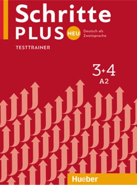 预订【德语】 Schritte plus Neu - Testtrainer mit Audio-CD. Bd.3+4[9783193510839]